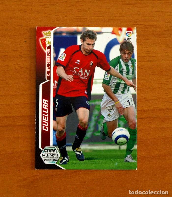 Fu&szlig;ball-Sticker: Osasuna -N&ordm; 241 Cuellar -Megacracks Las Fichas Liga 2005-2006-05-06 Mega Cracks Panini