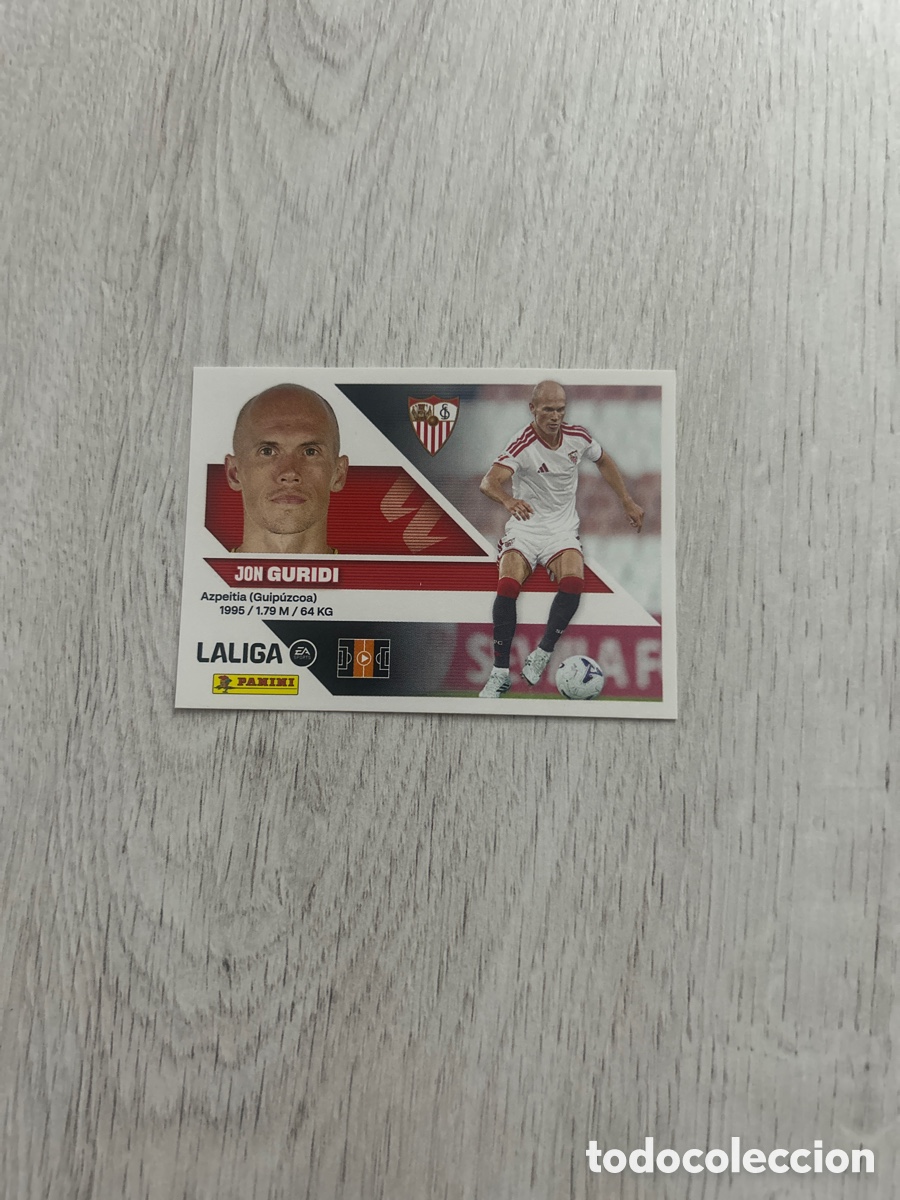 Fu&szlig;ball-Sticker: Guridi 13 Sevilla Segunda 2 Edici&oacute;n Liga Este 2026/27 26-27 Panini