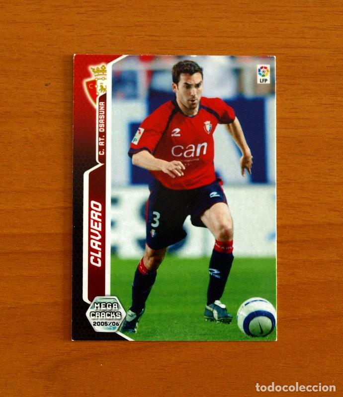 Fu&szlig;ball-Sticker: Osasuna -N&ordm; 243 Clavero -Megacracks Las Fichas Liga 2005-2006-05-06 Mega Cracks Panini