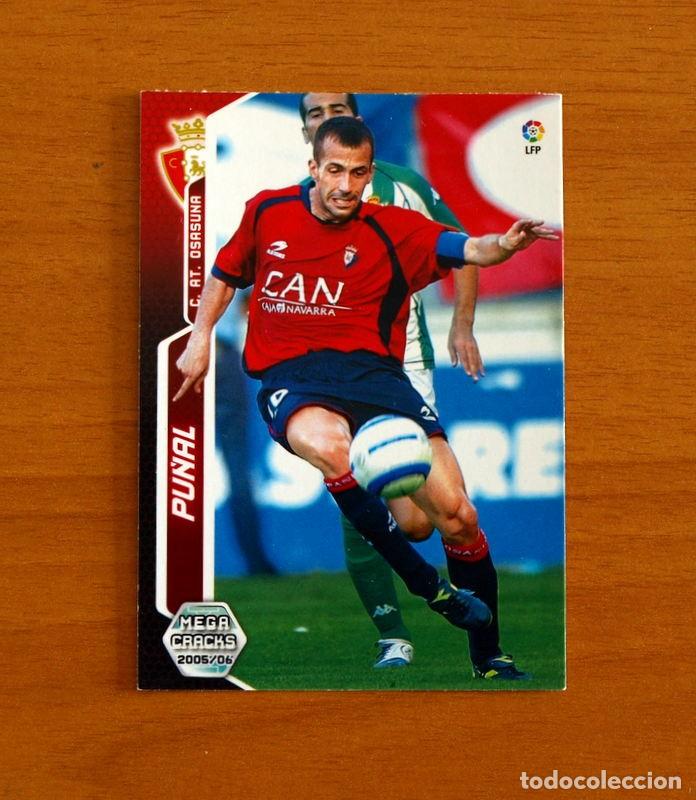 Fu&szlig;ball-Sticker: Osasuna -N&ordm; 244 Pu&ntilde;al -Megacracks Las Fichas Liga 2005-2006-05-06 Mega Cracks Panini