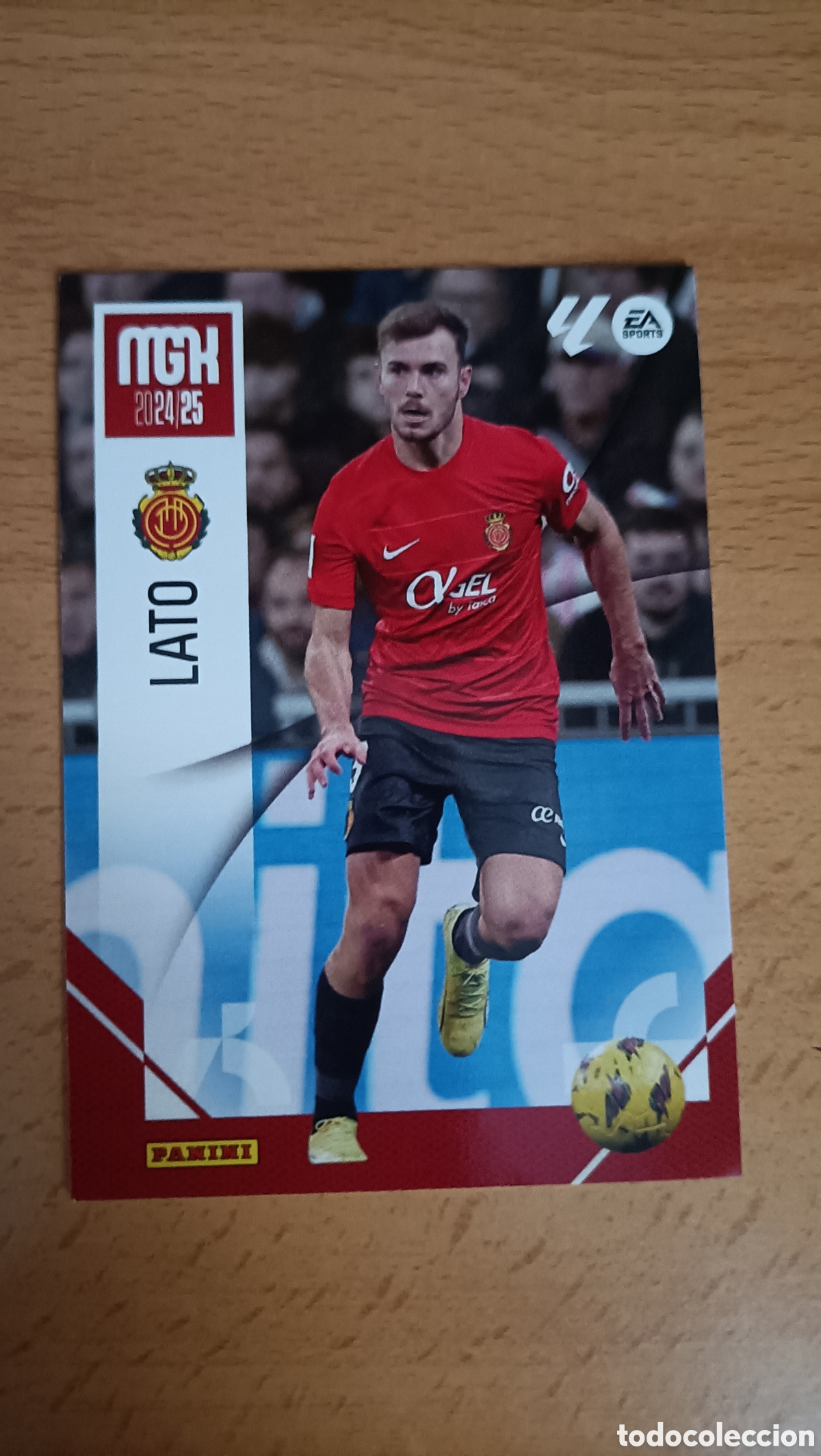 Cromos de Futebol: Cromo error Lato Mallorca Megacracks 24/25