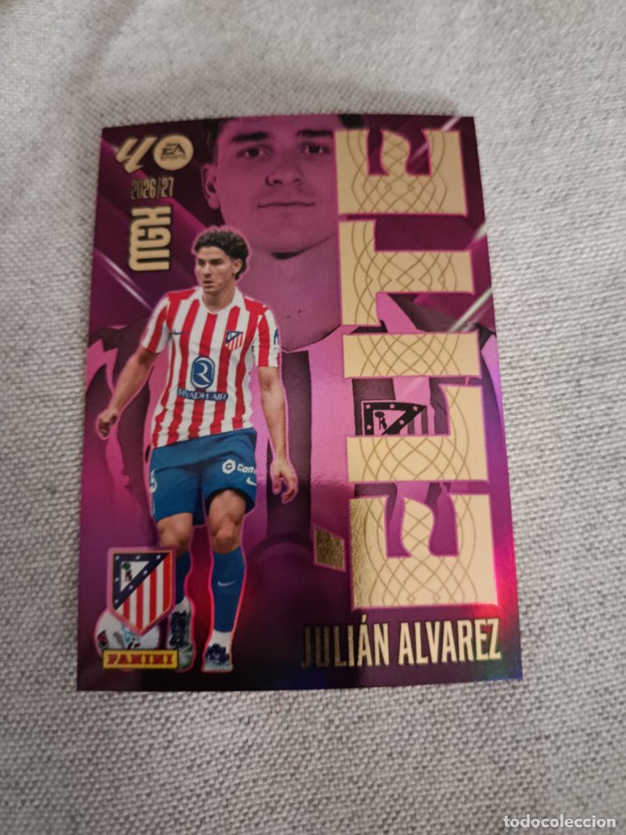 Cromos de Futebol: Megacracks 26/27. 8- Juli&aacute;n &Aacute;lvarez. Atl&eacute;tico de Madrid. Elite.