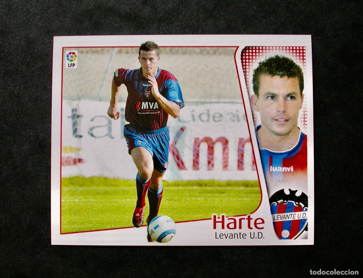 Cromos de Futebol: HARTE / FICHAJE 22 / LEVANTE / EDICIONES ESTE LIGA 2004-2005 04-05 / NUNCA PEGADO