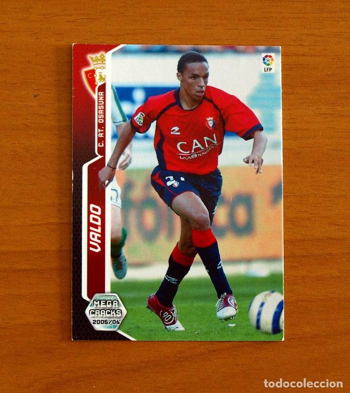 Fu&szlig;ball-Sticker: Osasuna -N&ordm; 246 Valdo -Megacracks Las Fichas Liga 2005-2006-05-06 Mega Cracks Panini