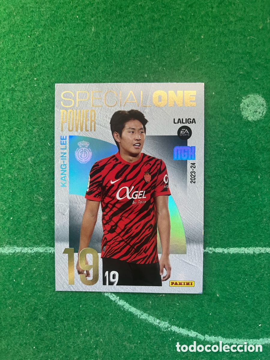Fu&szlig;ball-Sticker: P 396 KANG IN LEE MALLORCA MEGACRACKS 2023 2024 PANINI SPECIAL ONE POWER