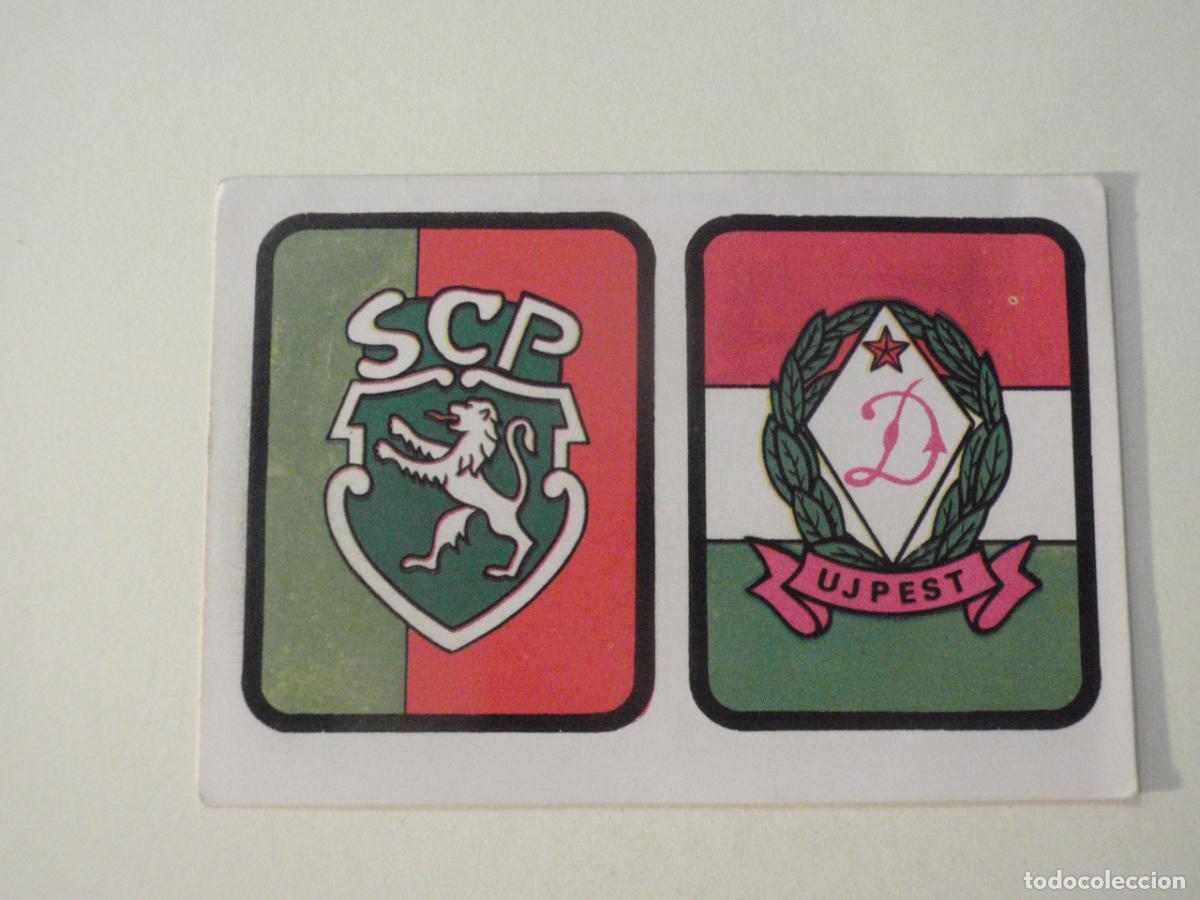 Cartes &agrave; collectionner de Football: Cromo de f&uacute;tbol 230 Escudos UJPESTI DOZSA - SPORTING. Liga 1975 1976 RUIROMER - RUIZ ROMERO 75 76