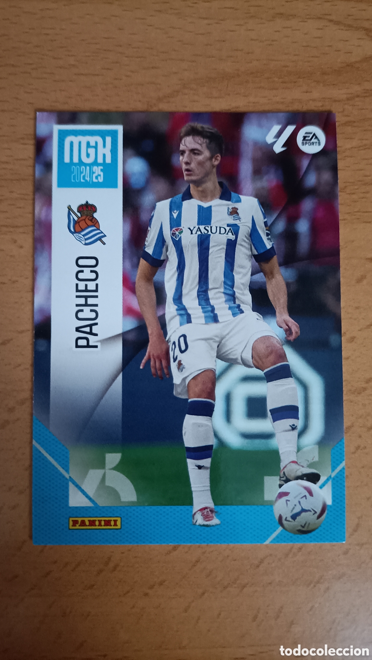 Cromos de Futebol: Cromo error Pacheco Real Sociedad Megacracks 24/25
