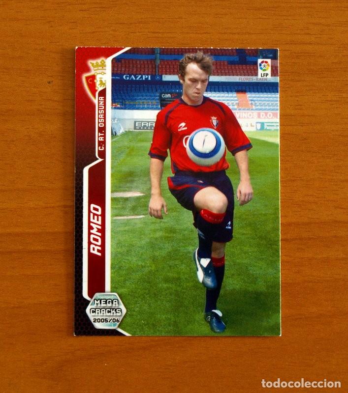 Fu&szlig;ball-Sticker: Osasuna -N&ordm; 250 Romero -Megacracks Las Fichas Liga 2005-2006-05-06 Mega Cracks Panini