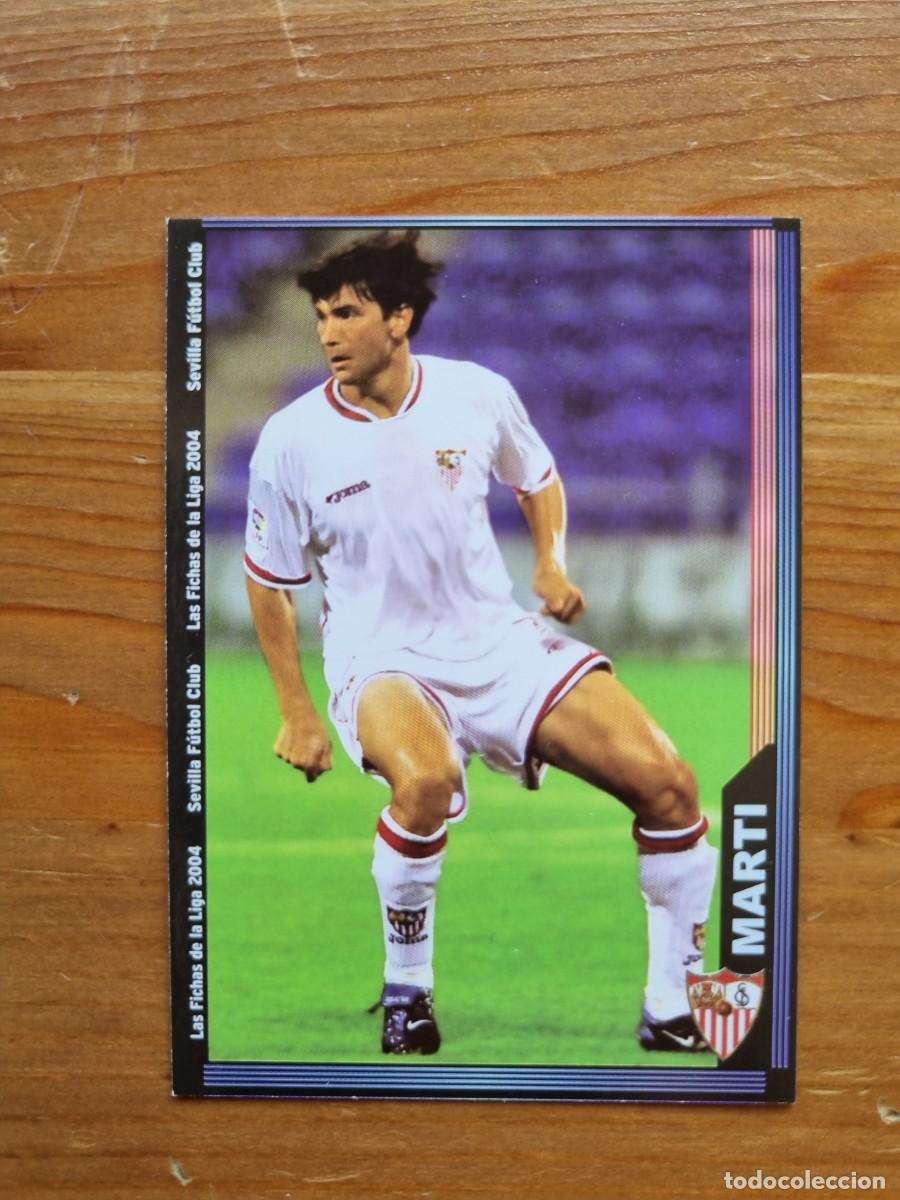 Fu&szlig;ball-Sticker: 260 MARTI (Sevilla FC). Las Fichas de la Liga 2003 2004 03 04 (Mundicromo)