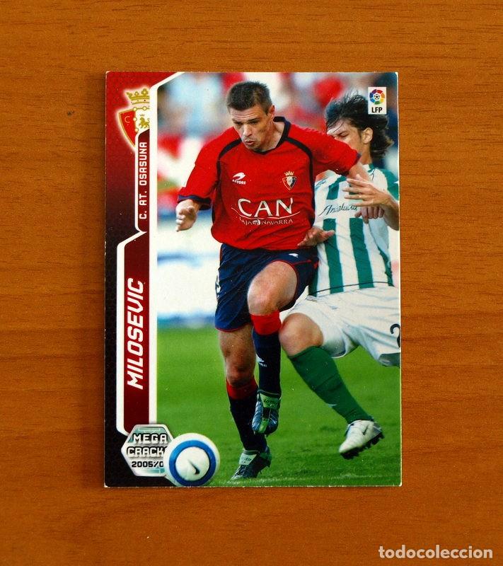 Fu&szlig;ball-Sticker: Osasuna -N&ordm; 251 Milosevic -Megacracks Las Fichas Liga 2005-2006-05-06 Mega Cracks Panini