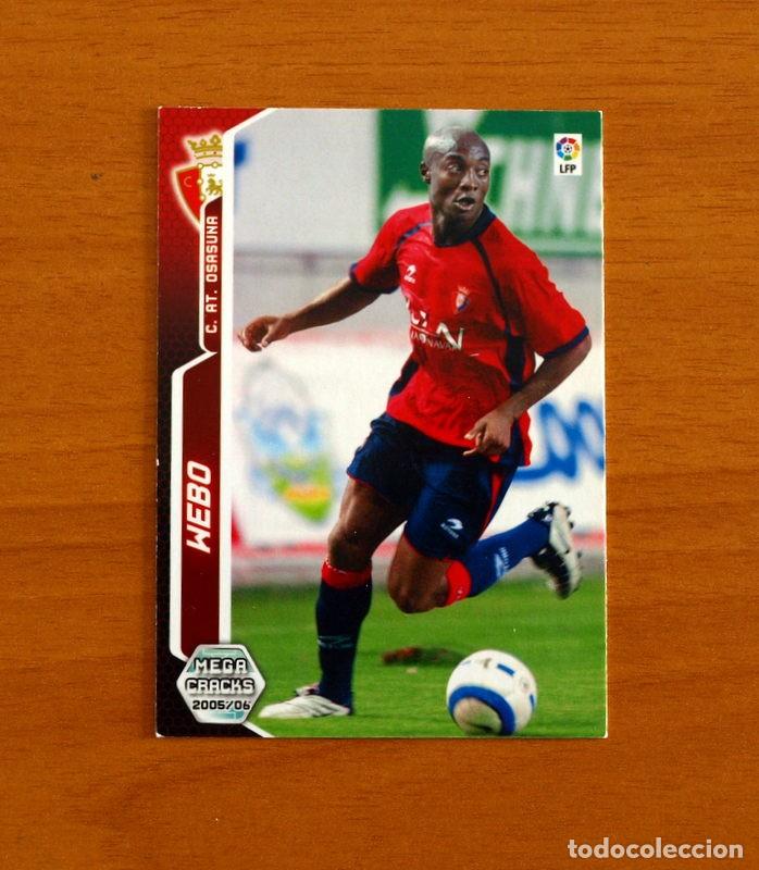 Fu&szlig;ball-Sticker: Osasuna -N&ordm; 252 Webo -Megacracks Las Fichas Liga 2005-2006-05-06 Mega Cracks Panini