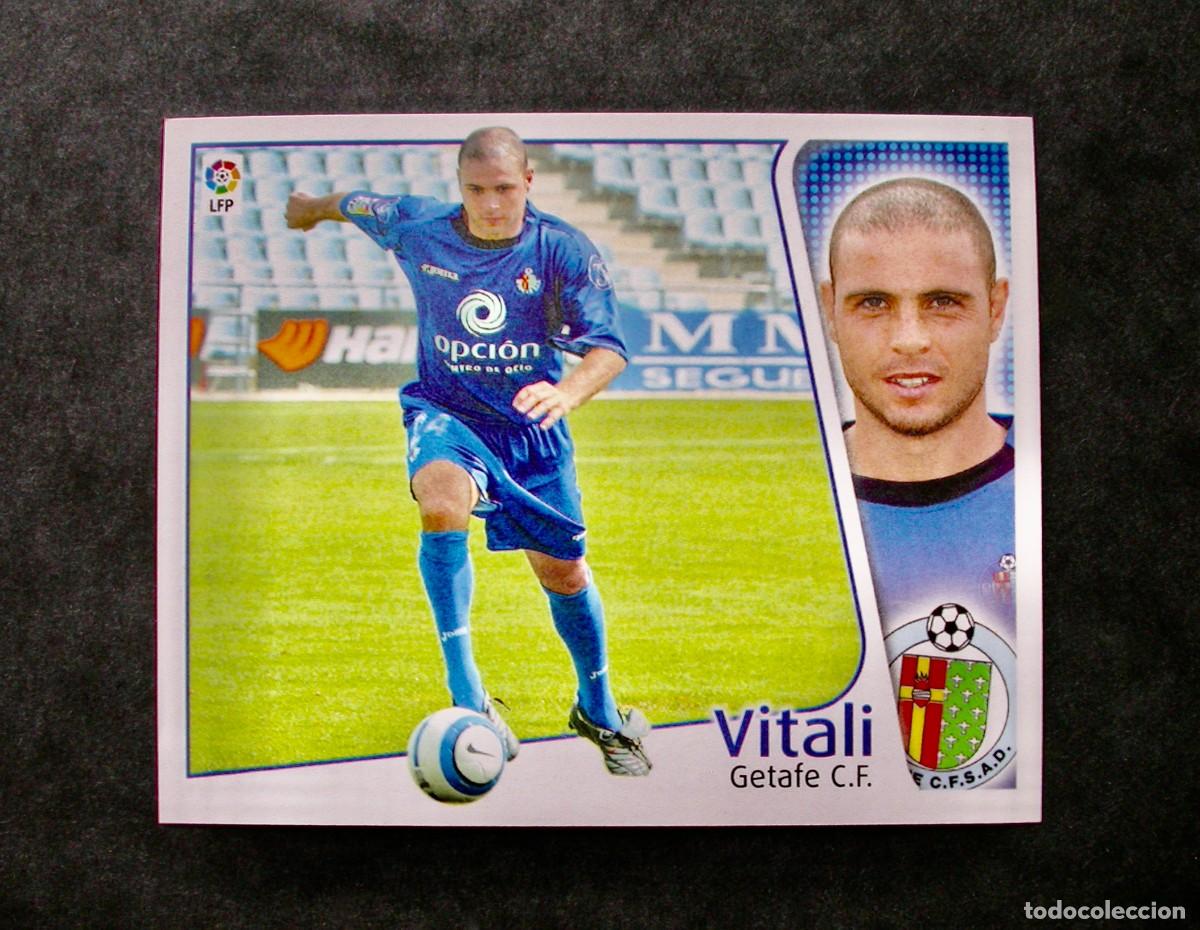 Figurine di Calcio: VITALI / COLOCA / GETAFE / EDICIONES ESTE LIGA 2004-2005 04-05 / NUNCA PEGADO
