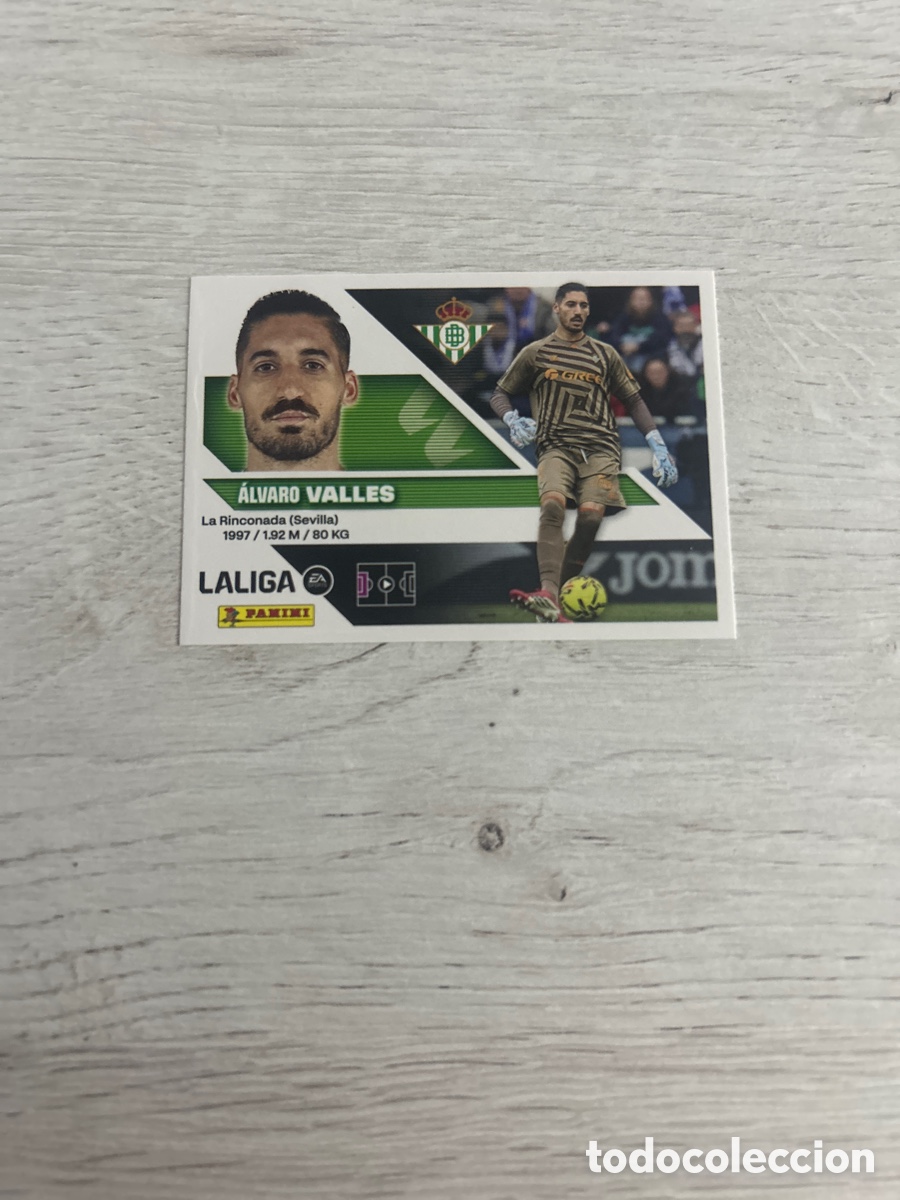 Figurine di Calcio: Valles 3 Betis Liga Este 2026/27 26-27 Panini