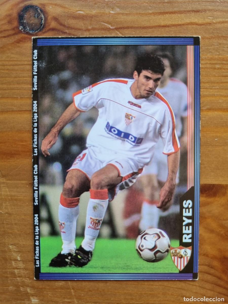Figurine di Calcio: 265 REYES (Sevilla FC). Las Fichas de la Liga 2003 2004 03 04 (Mundicromo)