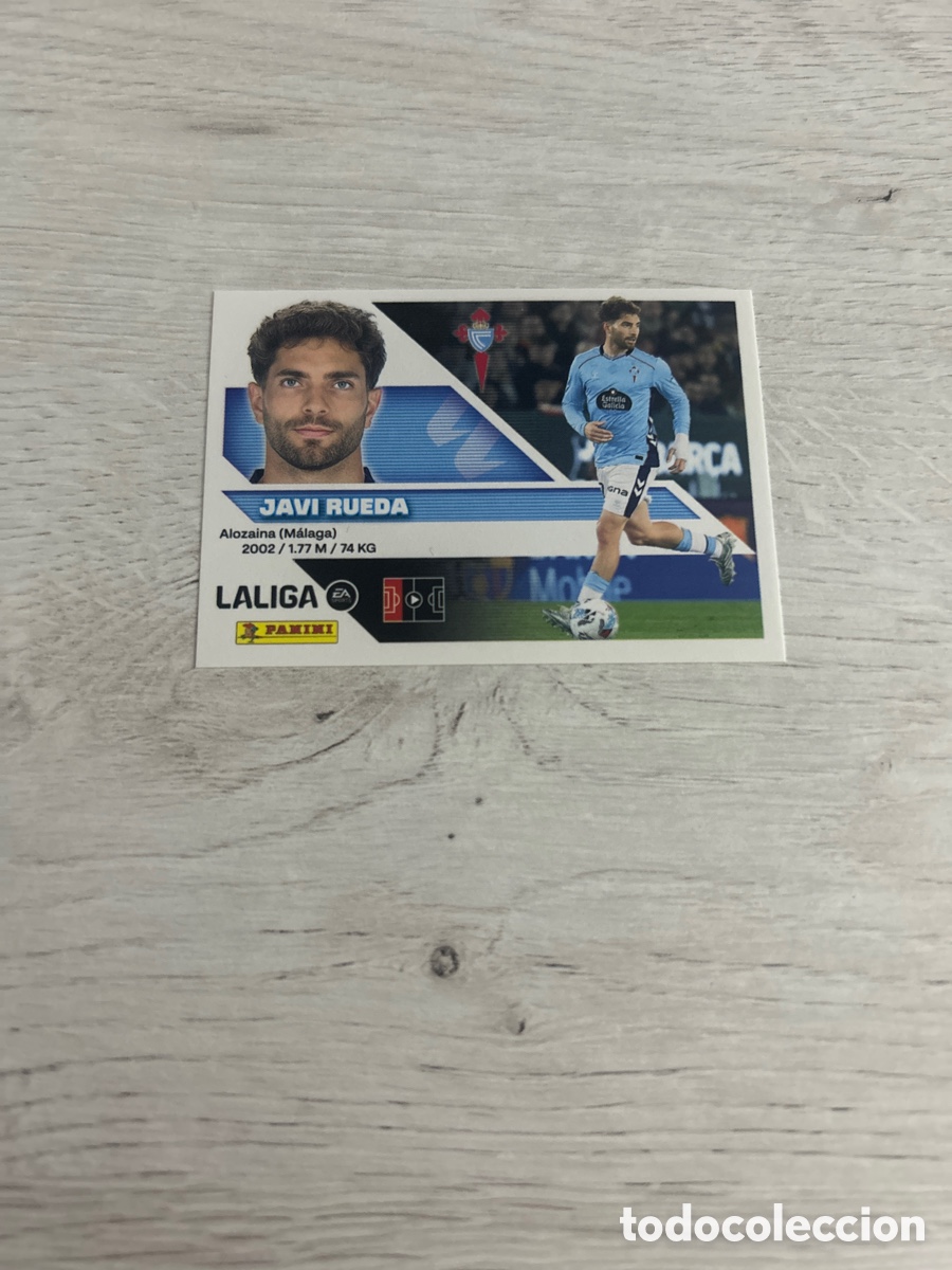 Figurine di Calcio: Javi Rueda 6 Celta de Vigo Liga Este 2026/27 26-27 Panini