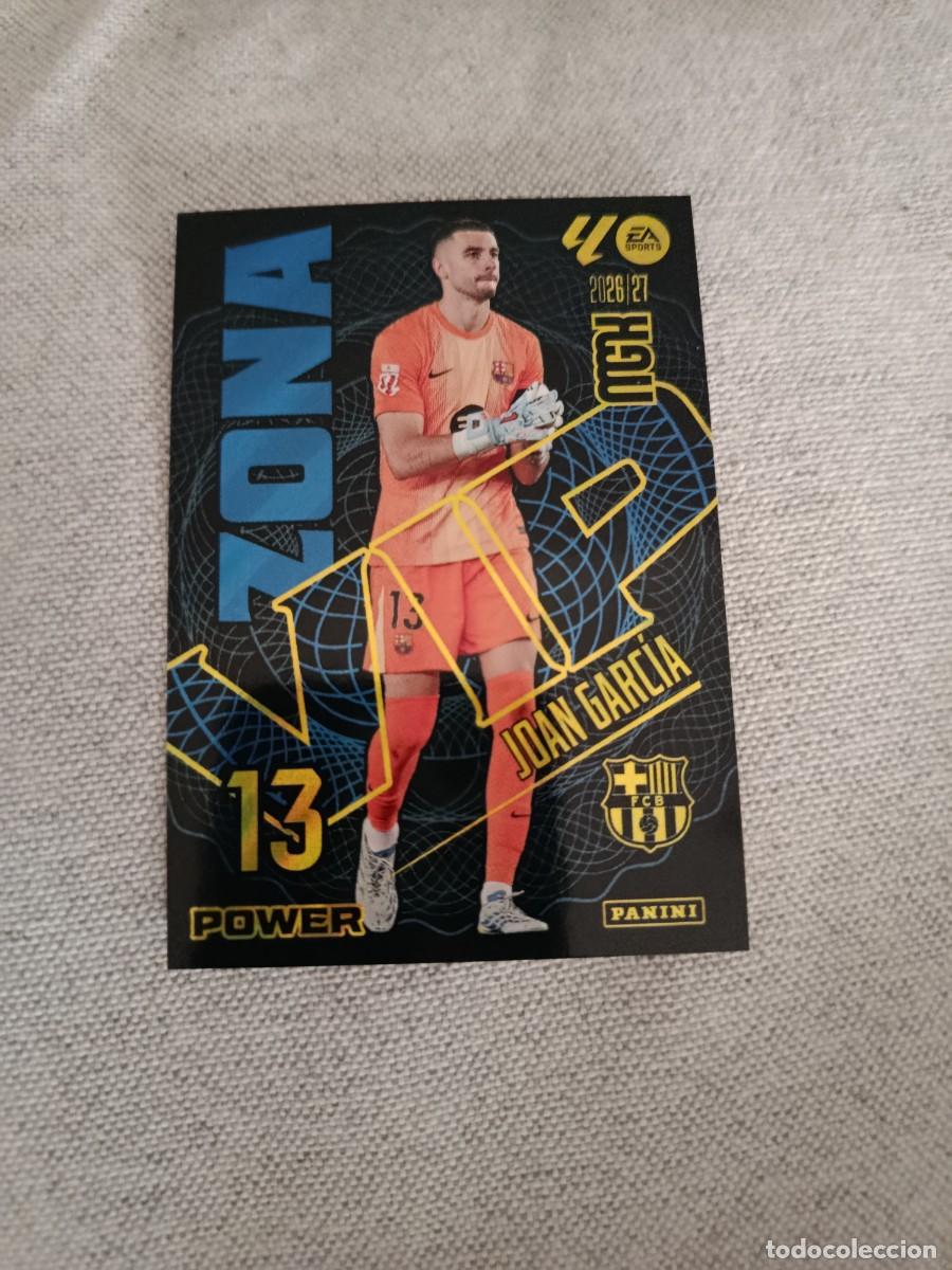 Cromos de f&uacute;tbol: Megacracks 26/27. 399P- Joan Garc&iacute;a. Barcelona. Zona VIP power.