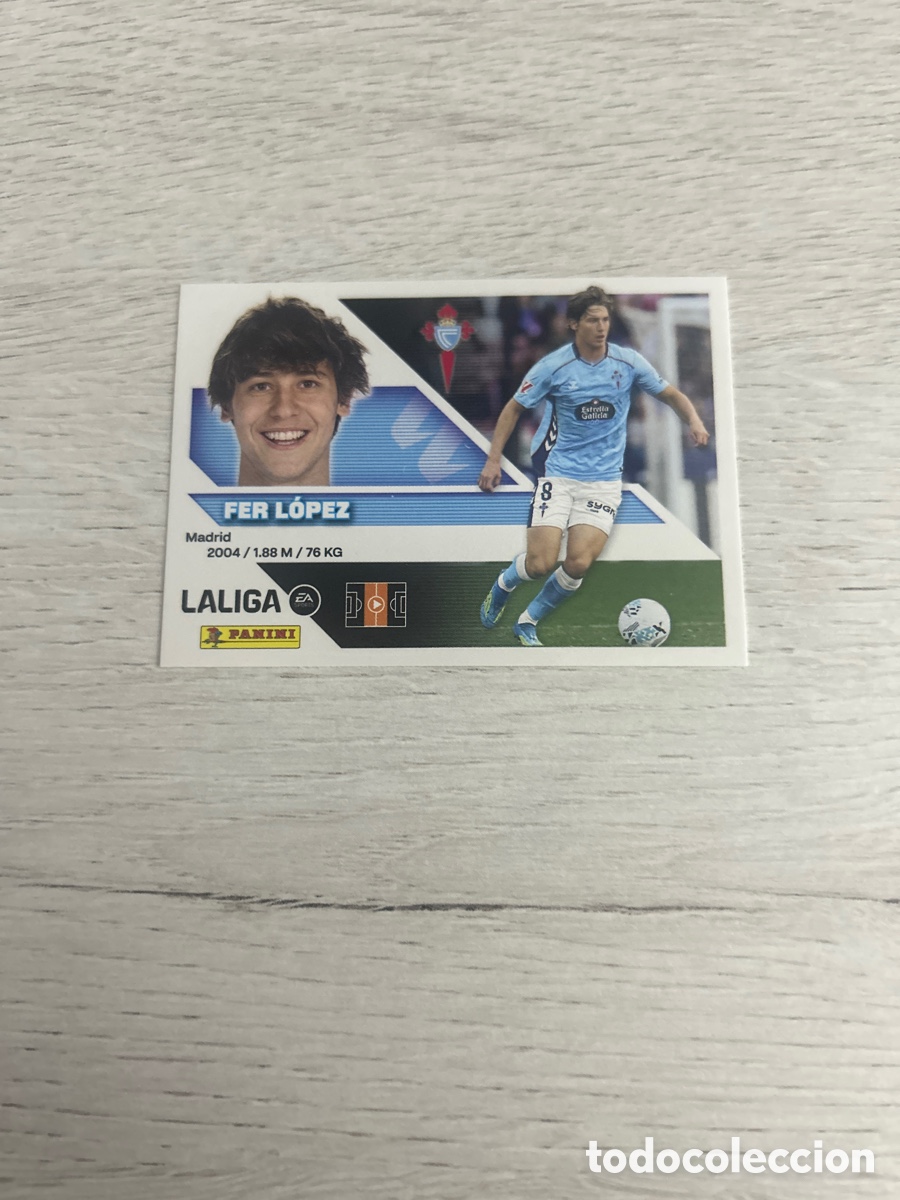 Cromos de f&uacute;tbol: Fer L&oacute;pez 15 Celta de Vigo Liga Este 2026/27 26-27 Panini