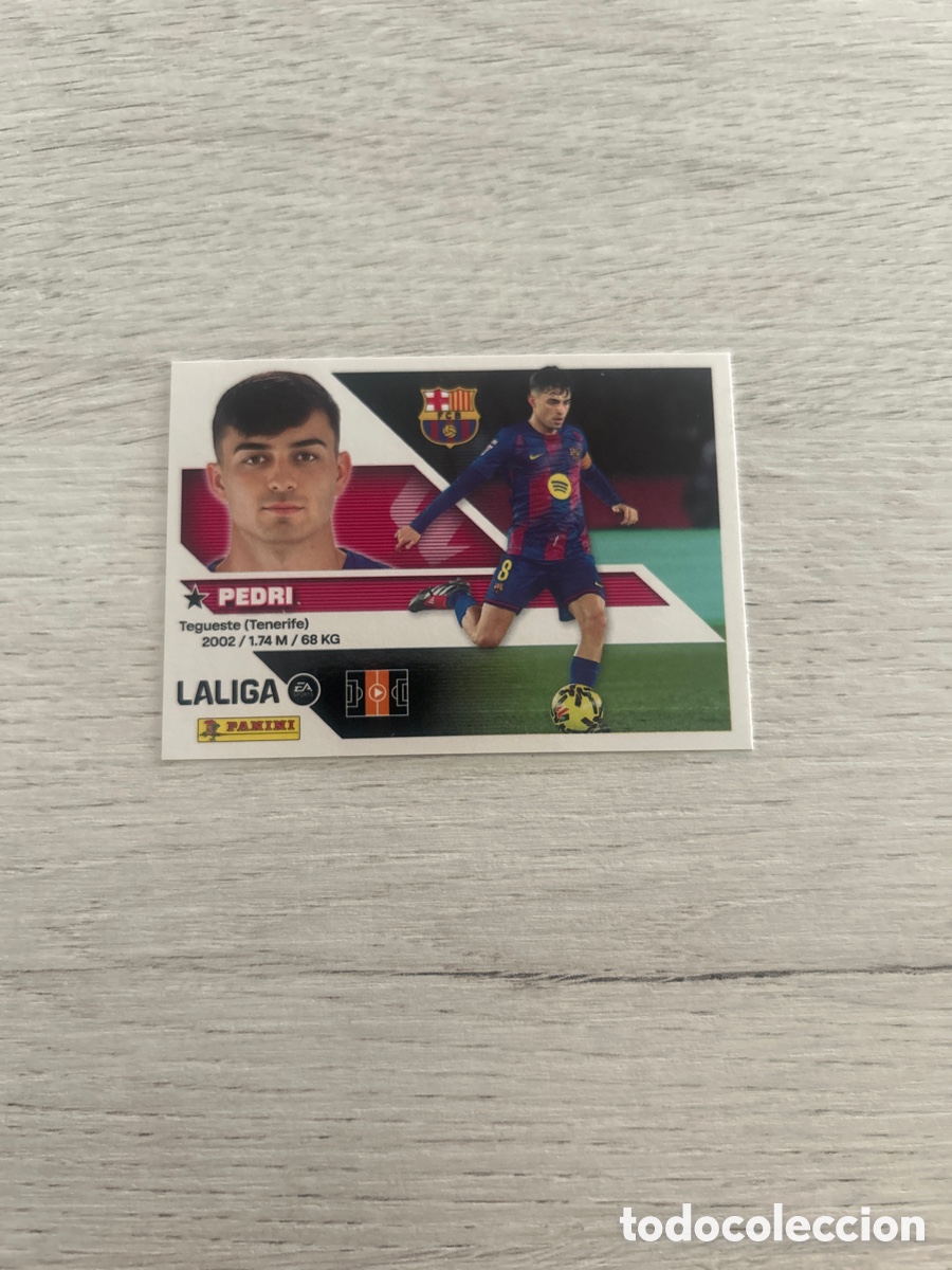 Cromos de f&uacute;tbol: Pedri 15 Barcelona Liga Este 2026/27 26-27 Panini