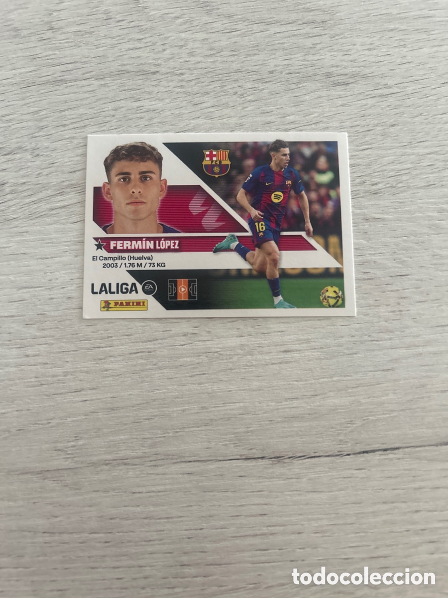 Cromos de f&uacute;tbol: Ferm&iacute;n 16 Barcelona Liga Este 2026/27 26-27 Panini