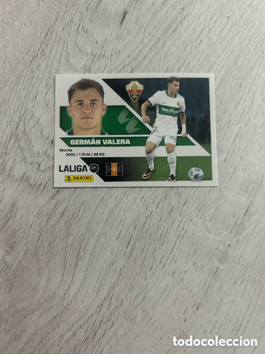 Cromos de f&uacute;tbol: Germ&aacute;n Valera 10 Elche Liga Este 2026/27 26-27 Panini