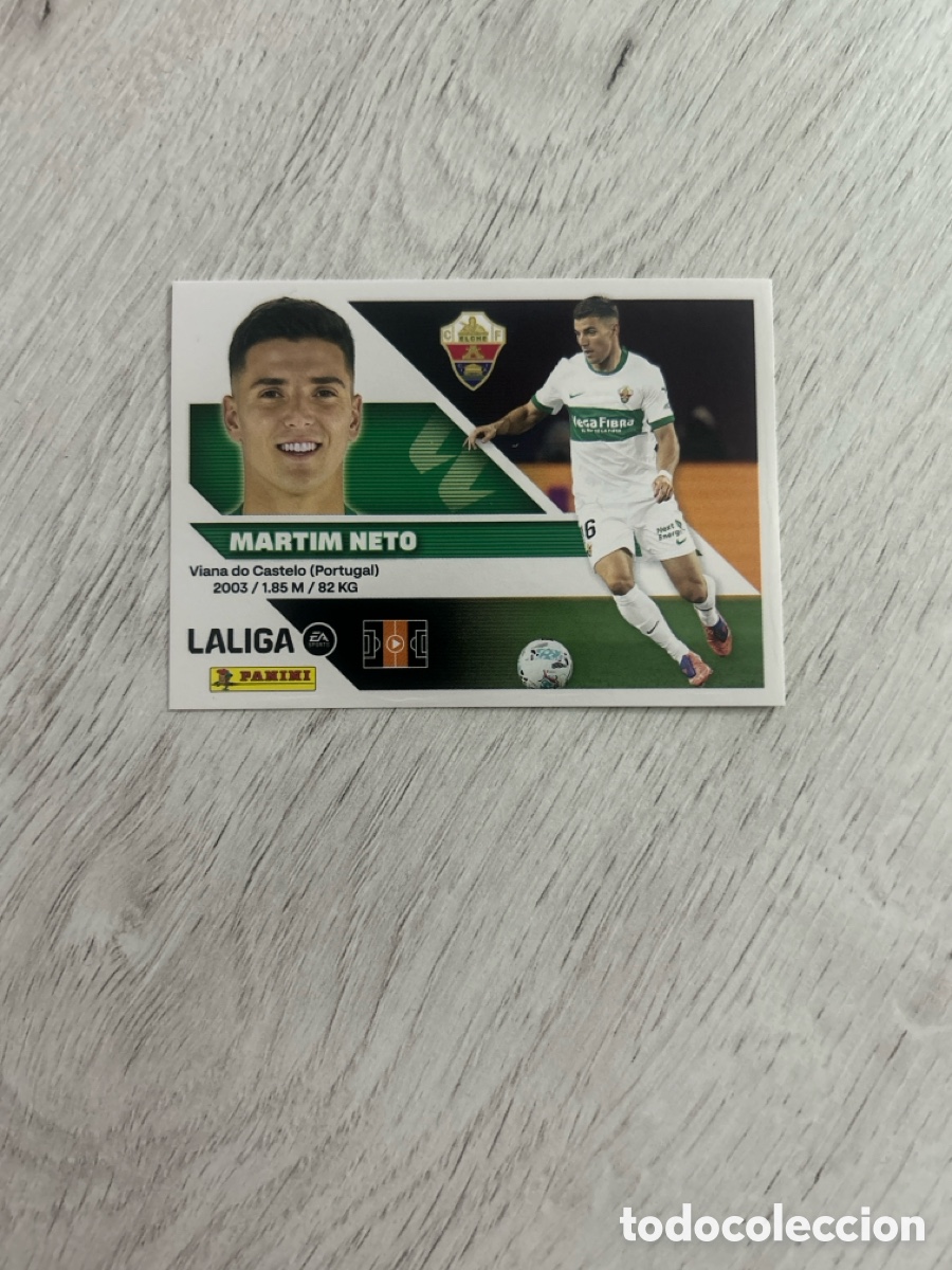 Cromos de f&uacute;tbol: Martim Neto 11 Elche Liga Este 2026/27 26-27 Panini