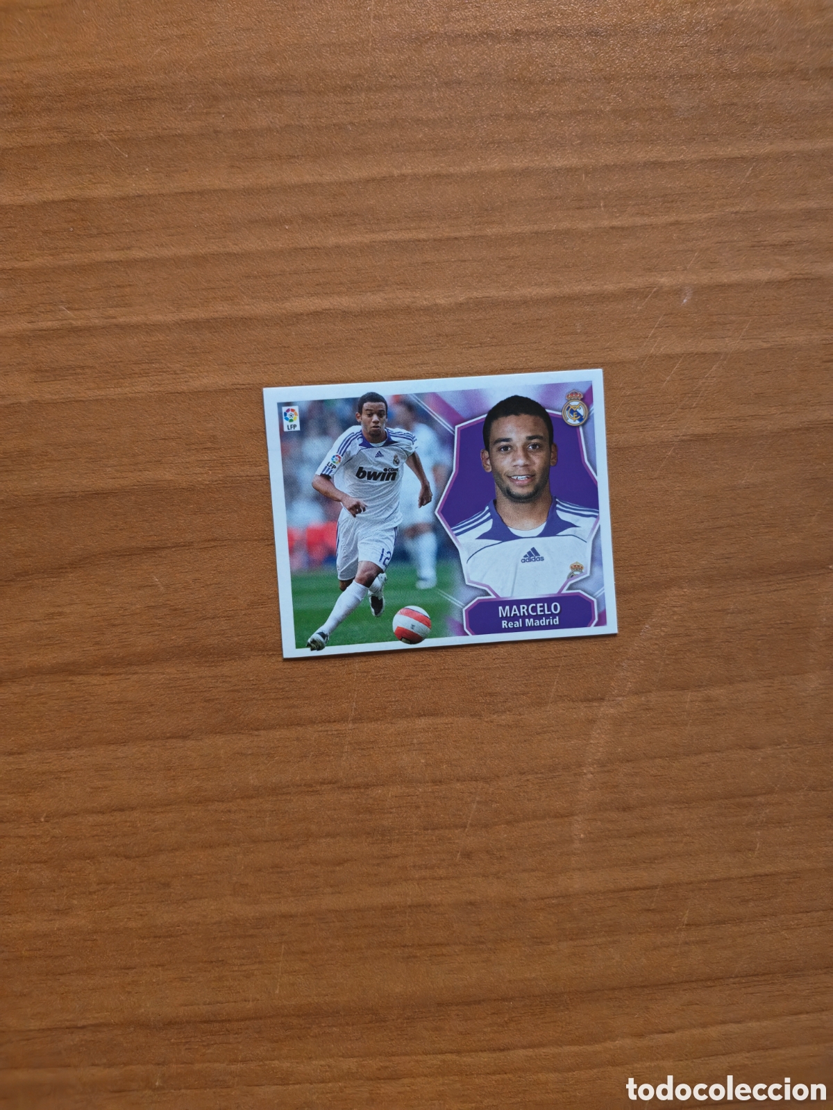 Cromos de f&uacute;tbol: Cromo Marcelo Real Madrid Liga Este 2008/09