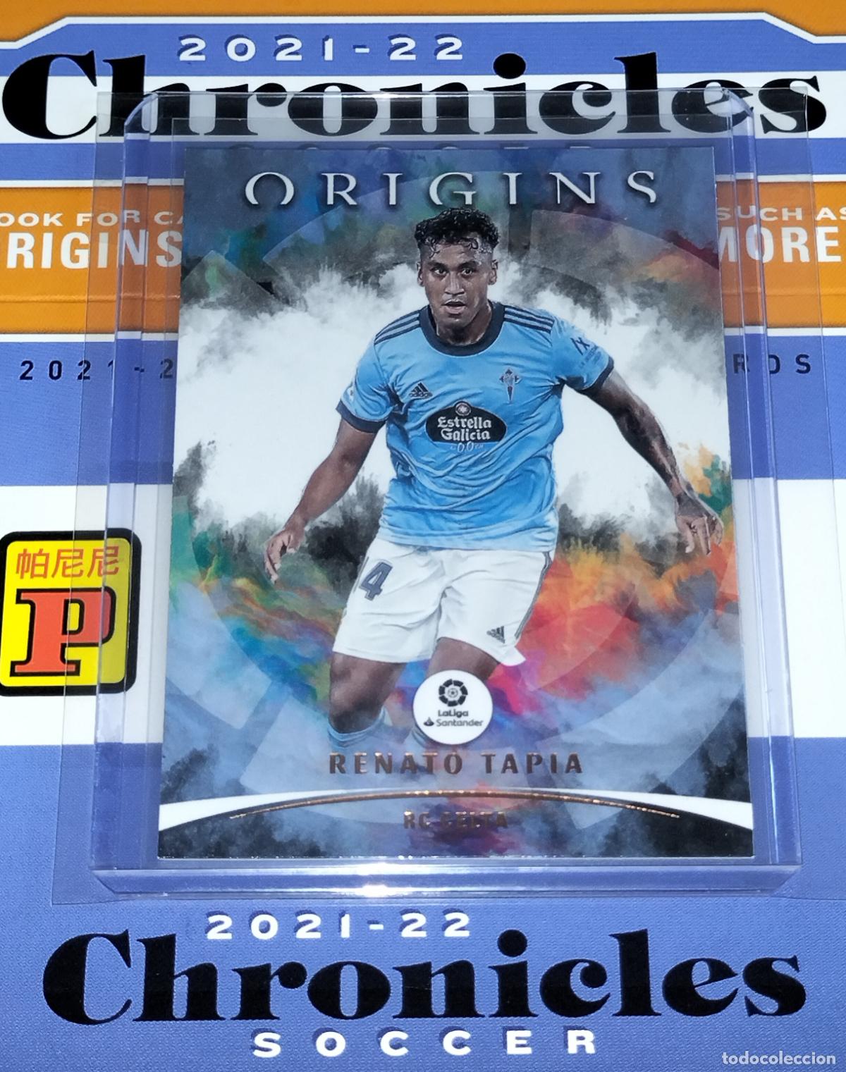 Cromos de f&uacute;tbol: N&ordm; 91 RENATO TAPIA CELTA DE VIGO CARD CHRONICLES ORIGINS LA LIGA SOCCER 2021 2022 21 22 PANINI