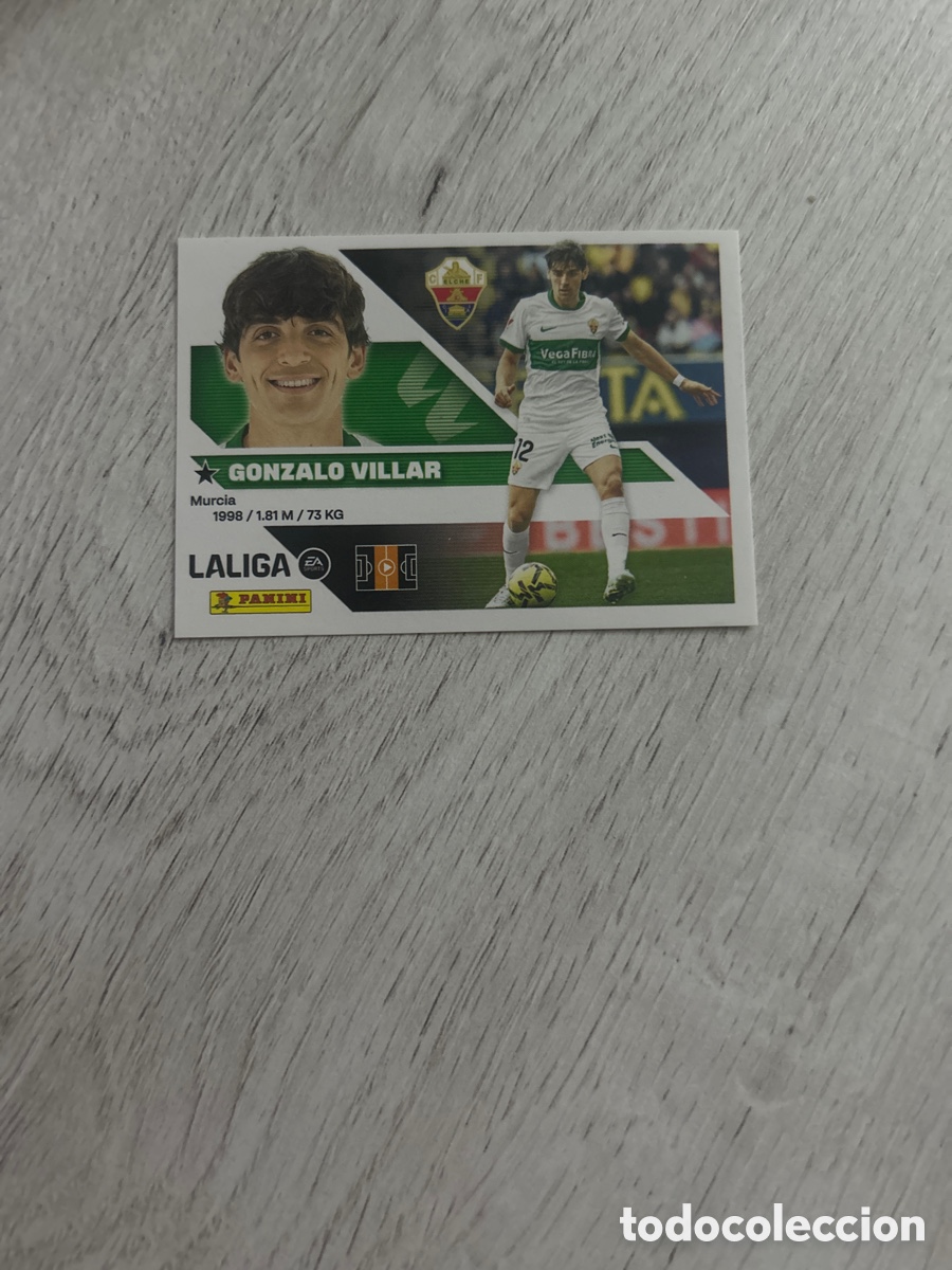 Cromos de f&uacute;tbol: Gonzalo Villar 12 Elche Liga Este 2026/27 26-27 Panini