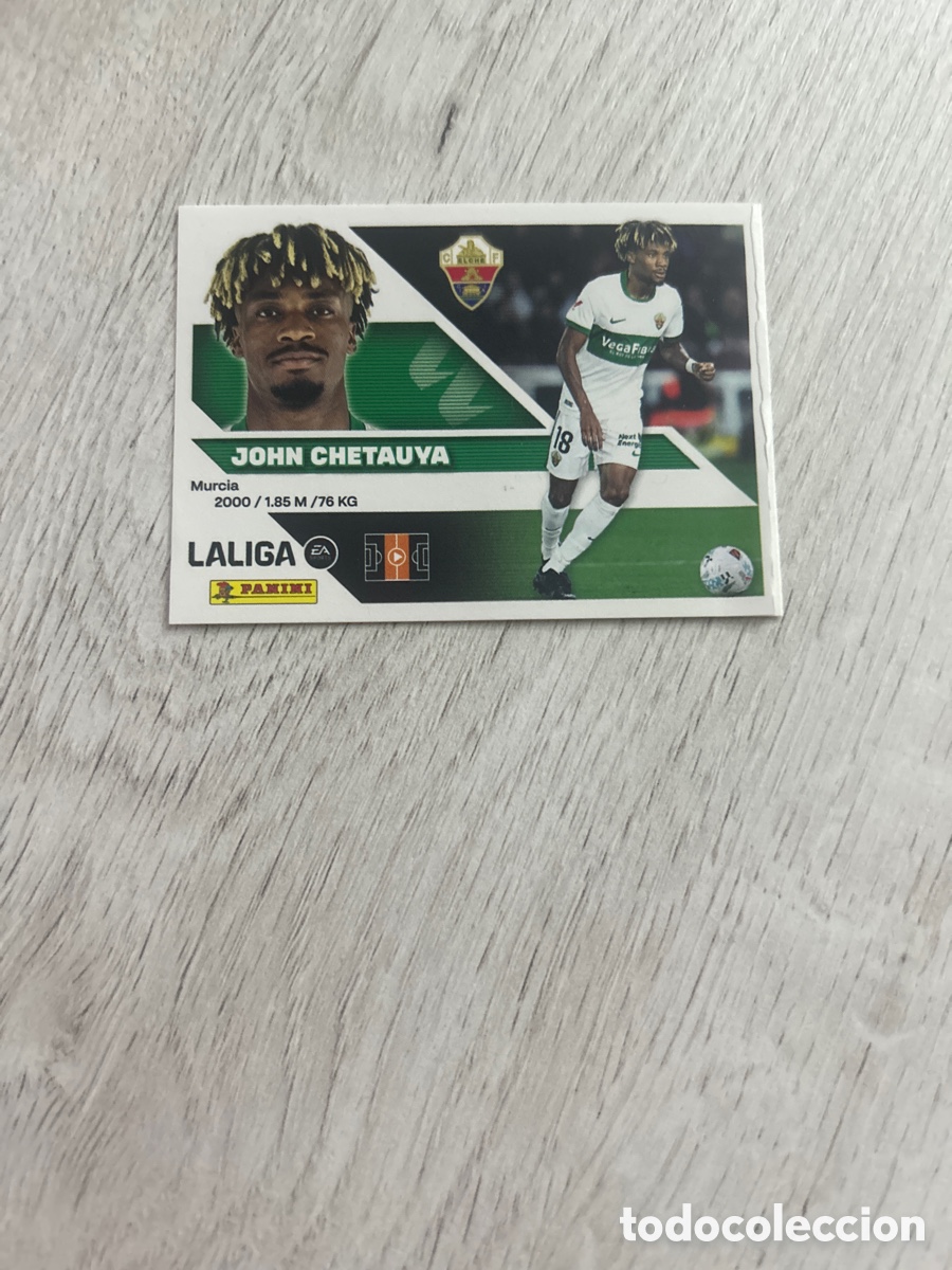 Cromos de f&uacute;tbol: John Chetauya 13B 13 B Elche Liga Este 2026/27 26-27 Panini