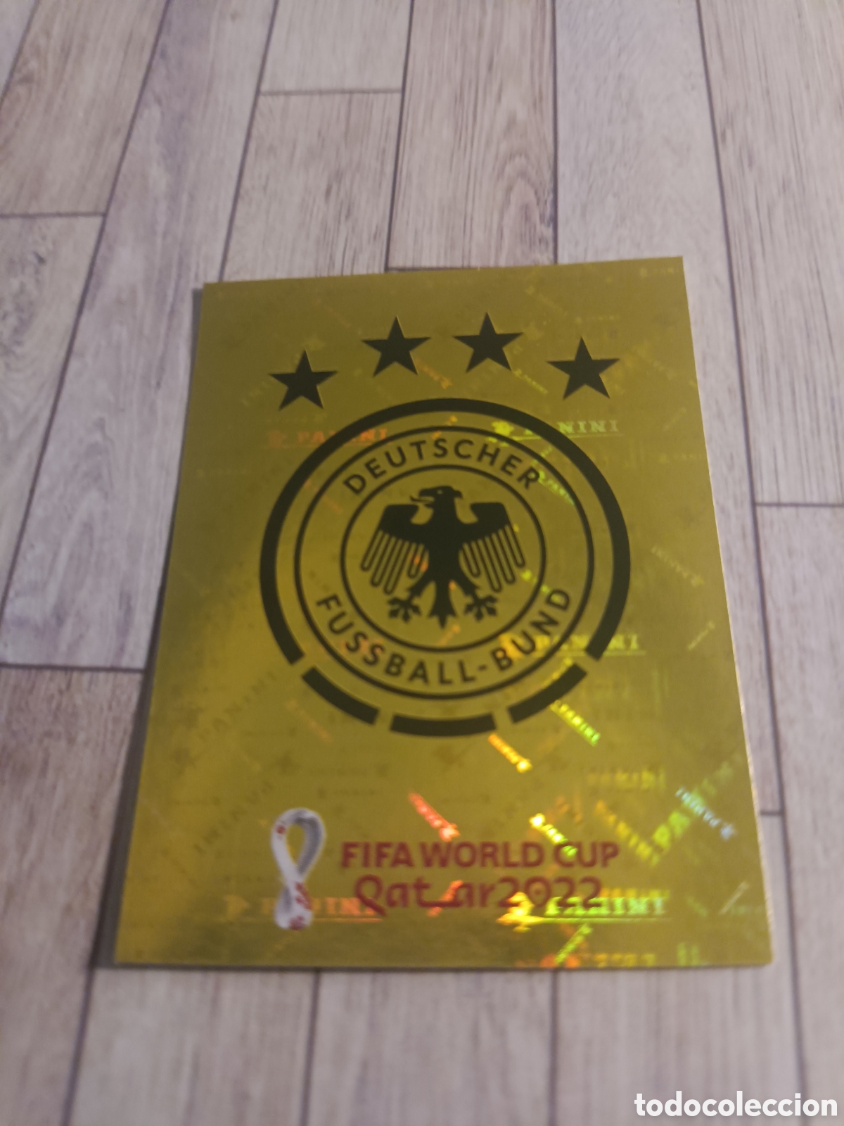 Cromos de f&uacute;tbol: GER2 LOGO ESCUDO GER 2 ALEMANIA FIFA WORLD CUP MUNDIAL QATAR 2022 22 STICKER PANINI