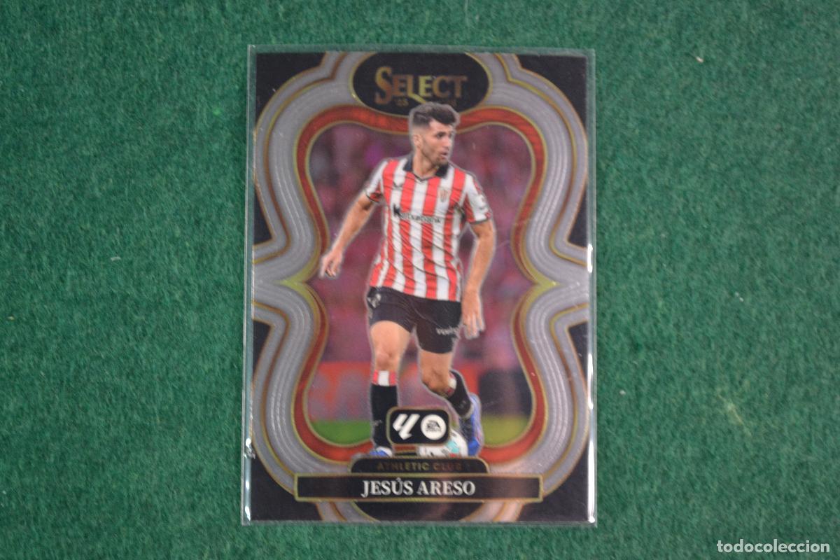 Cromos de f&uacute;tbol: PANINI SELECT LA LIGA 2025-26 - 136 JESUS ARESO (ATHLETIC DE BILBAO)