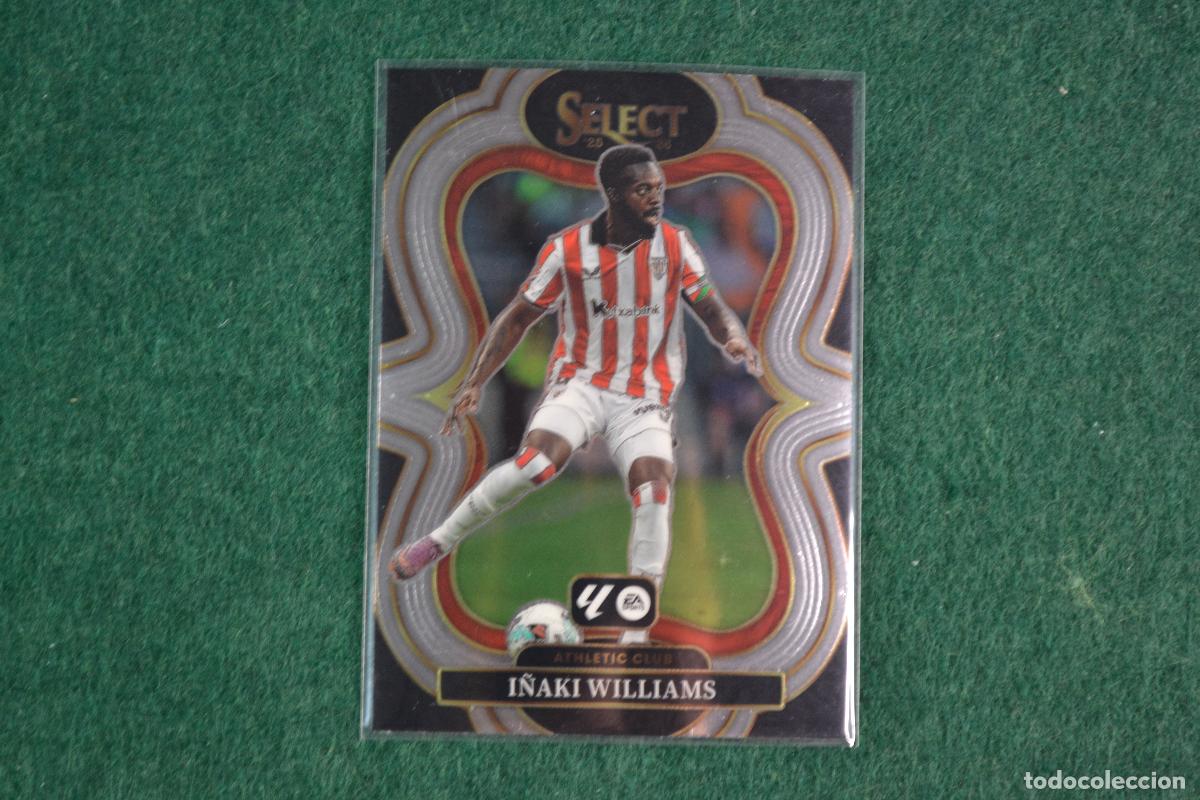 Cromos de f&uacute;tbol: PANINI SELECT LA LIGA 2025-26 - 134 I&Ntilde;AKI WILLIAMS (ATHLETIC DE BILBAO)