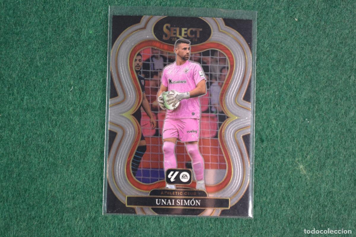 Cromos de f&uacute;tbol: PANINI SELECT LA LIGA 2025-26 - 133 UNAI SIMON (ATHLETIC DE BILBAO)