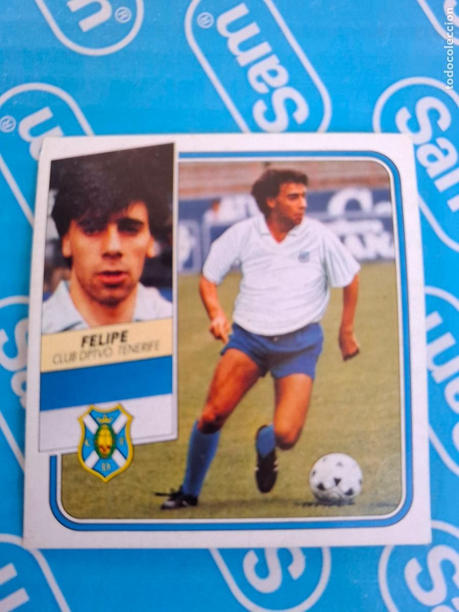 Fu&szlig;ball-Sticker: ESTE 1989 1990 89 90 - FICHAJE N&ordm; 11 FELIPE - CD. TENERIFE ( NUNCA PEGADO )