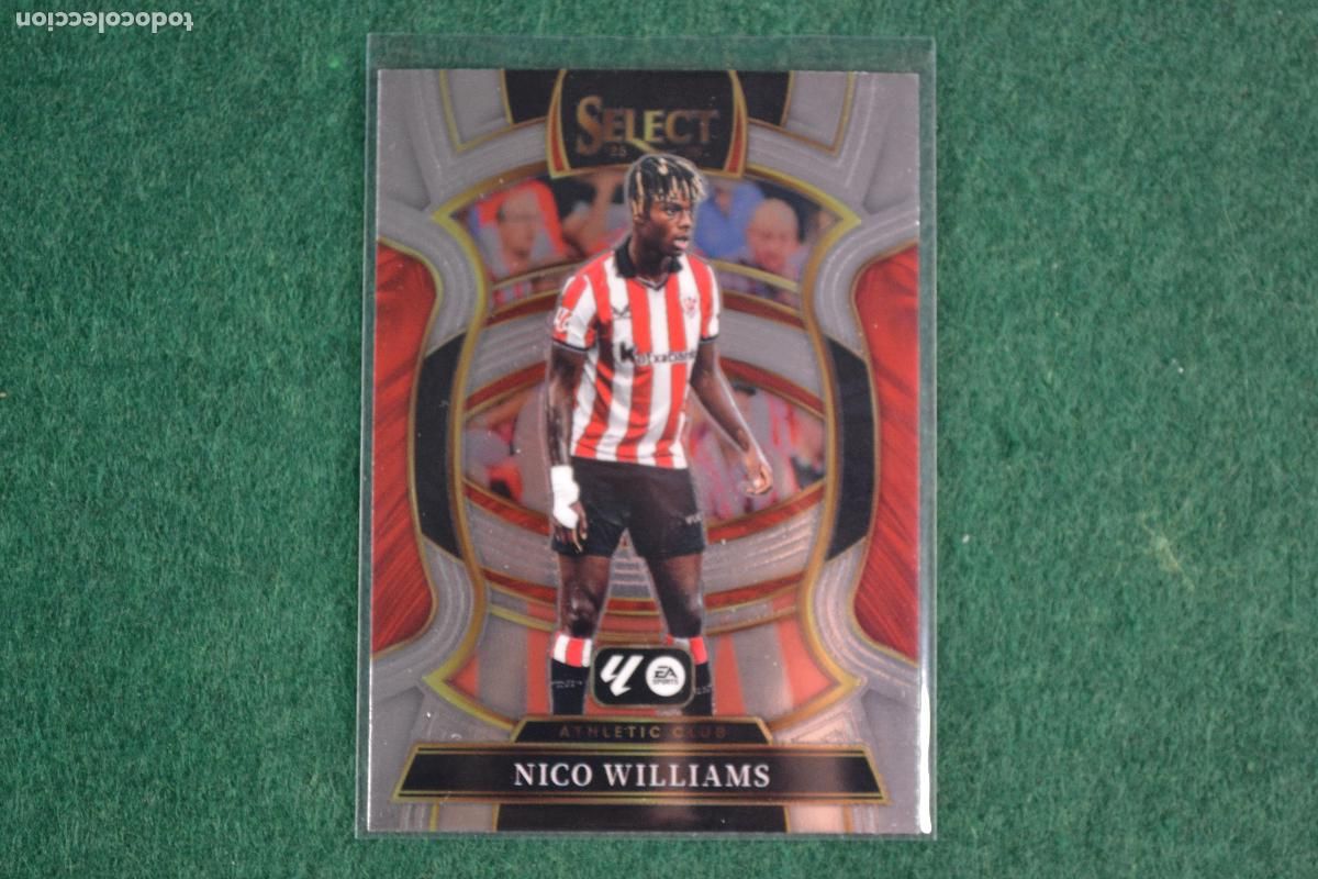Fu&szlig;ball-Sticker: PANINI SELECT LA LIGA 2025-26 - 16 NICO WILLIAMS (ATHLETIC DE BILBAO)