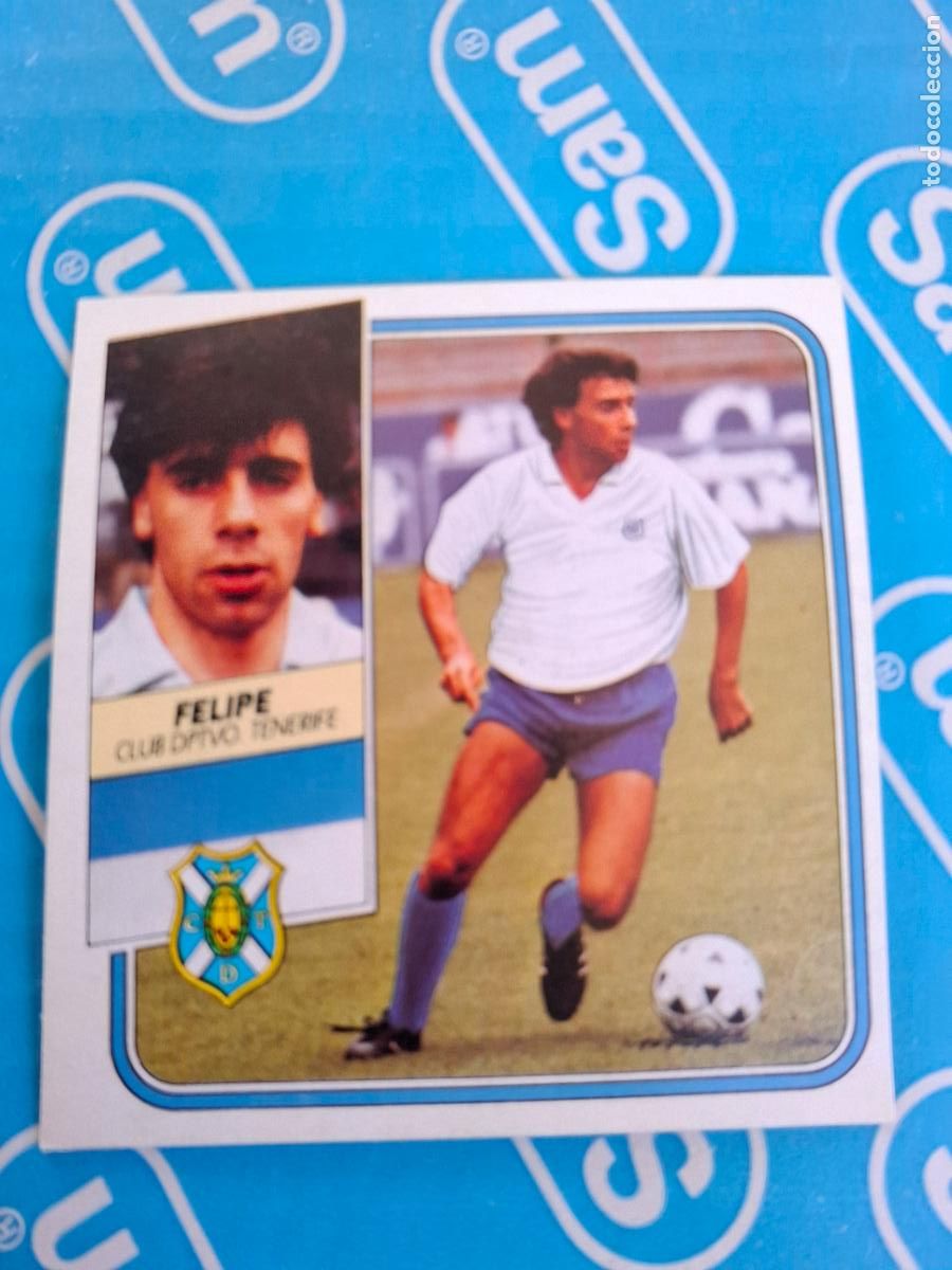 Fu&szlig;ball-Sticker: ESTE 1989 1990 89 90 - FICHAJE N&ordm; 11 FELIPE ( COLOCA ) - CD. TENERIFE ( NUNCA PEGADO )