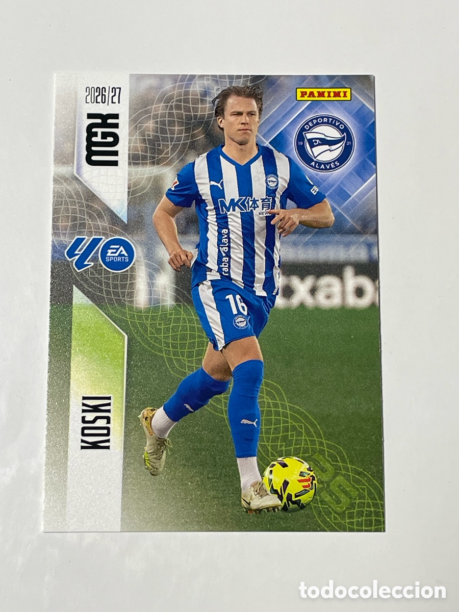Football Stickers: Ville Koski Alav&eacute;s Panini Megacracks 26/27 #24