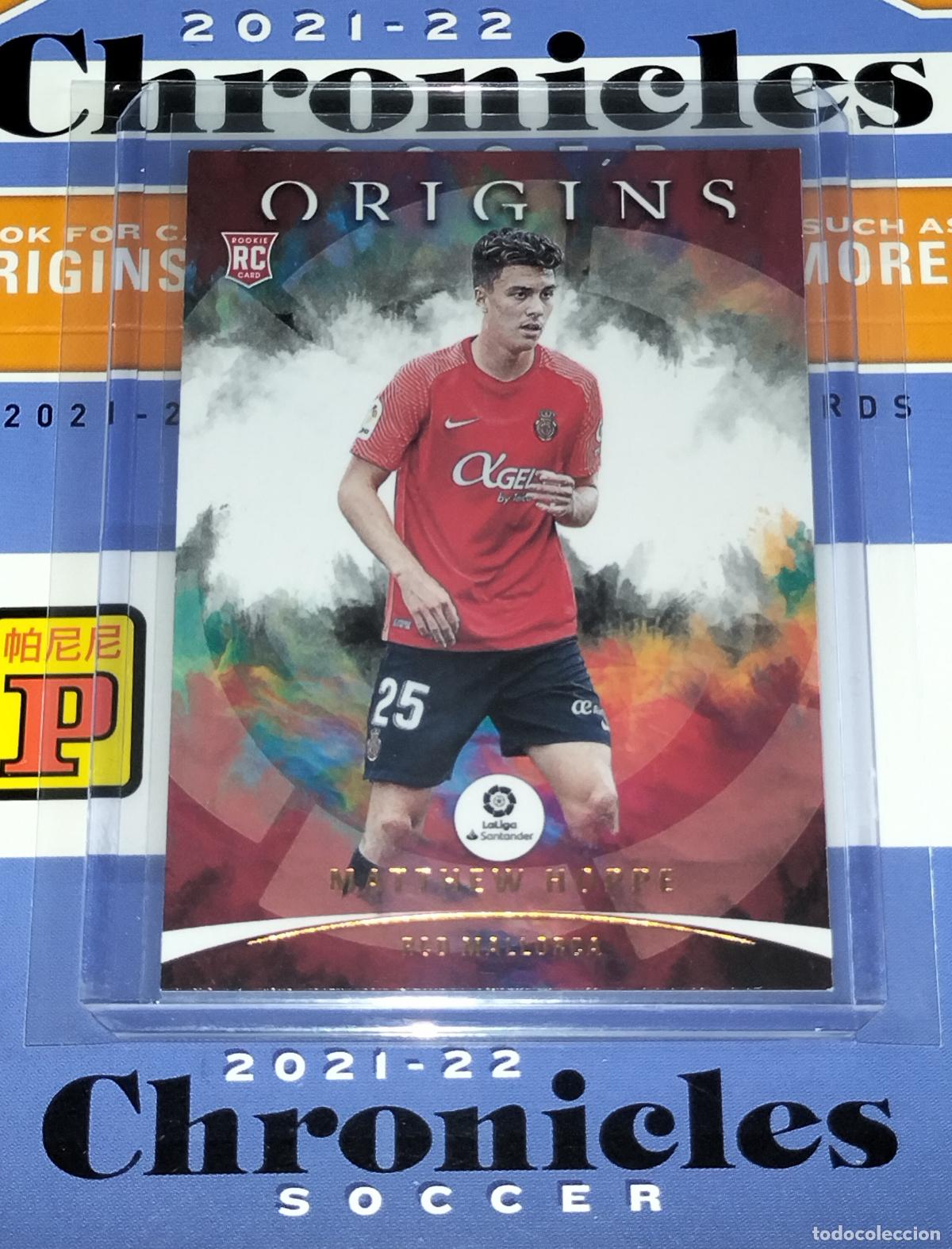 Fu&szlig;ball-Sticker: N&ordm; 93 MATTHEW HOPPE MALLORCA RC ROOKIE CARD CHRONICLES ORIGINS LA LIGA SOCCER 2021 2022 21 22 PANINI