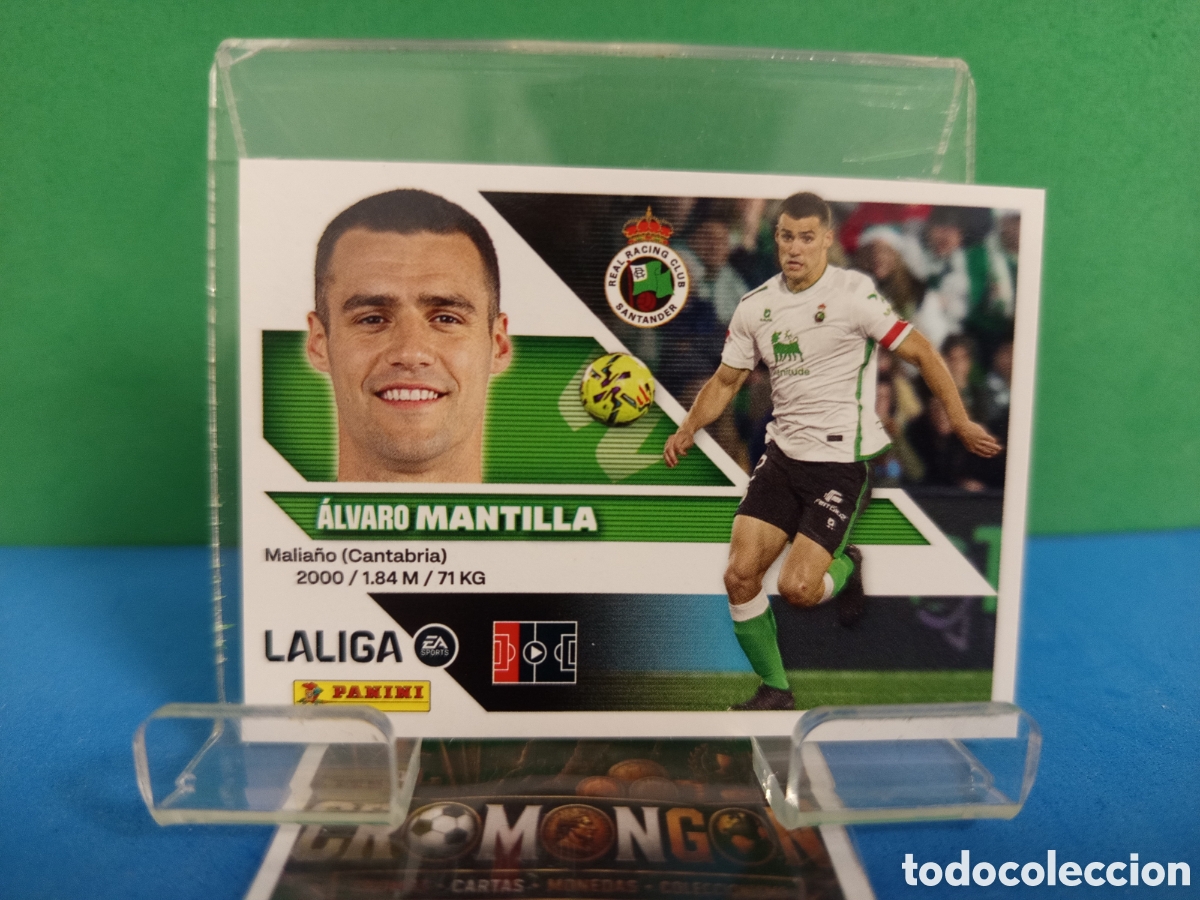 Figurine di Calcio: ❇️ CROMO ⚽ 5.- MANTILLA (RACING SANTANDER) - COLECCIONES ESTE 2026/27 (PANINI) ❇️