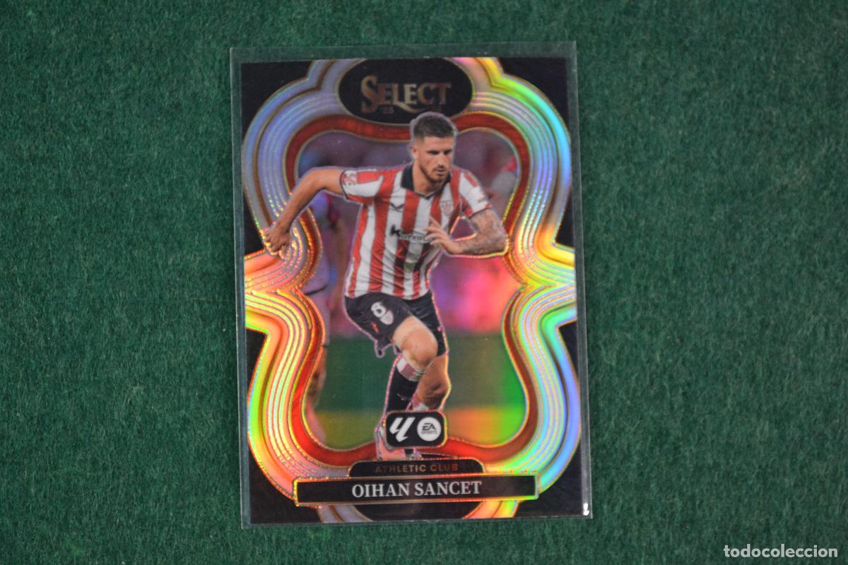 Cromos de f&uacute;tbol: PANINI SELECT LA LIGA 2025-26 - 131 OIHAN SANCET (ATHLETIC DE BILBAO) PARALELA SILVER PRIZM