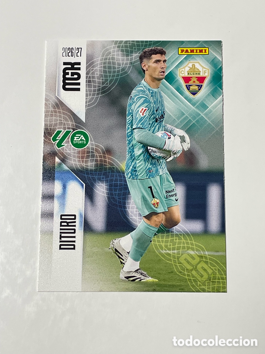 Cartes &agrave; collectionner de Football: Mat&iacute;as Dituro Elche Panini Megacracks 26/27 #146