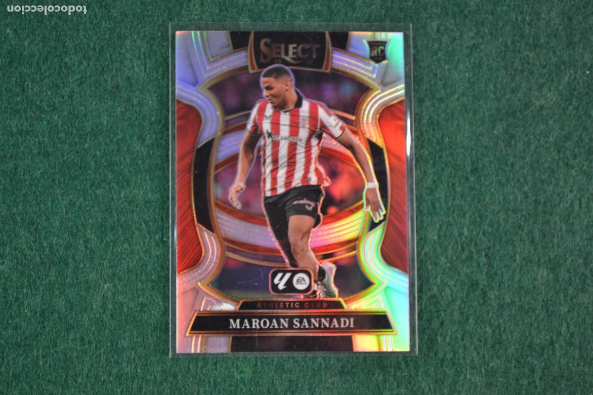 Fu&szlig;ball-Sticker: PANINI SELECT LA LIGA 2025-26 - 17 MAROAN SANNADI (ATHLETIC DE BILBAO) PARALELA SILVER PRIZM