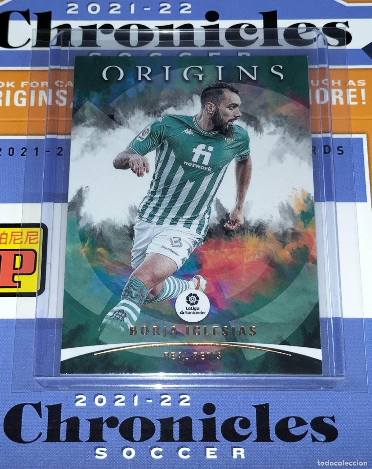Football Stickers: N&ordm; 94 BORJA IGLESIAS BETIS CARD CHRONICLES ORIGINS LA LIGA SOCCER 2021 2022 21 22 PANINI
