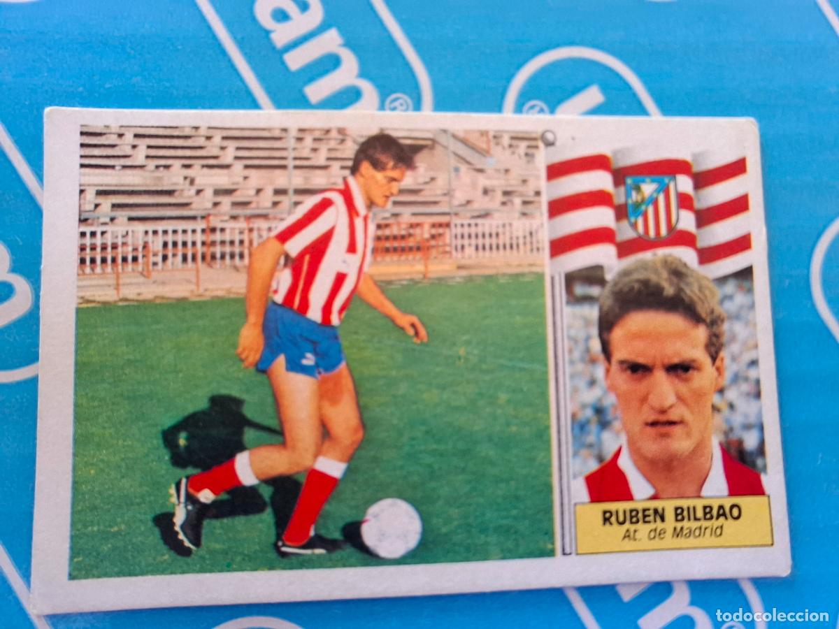 Football Stickers: ESTE 1986 1987 86 87 - FICHAJE N&ordm; 23 RUB&Eacute;N BILBAO - AT. MADRID ( NUNCA PEGADO )