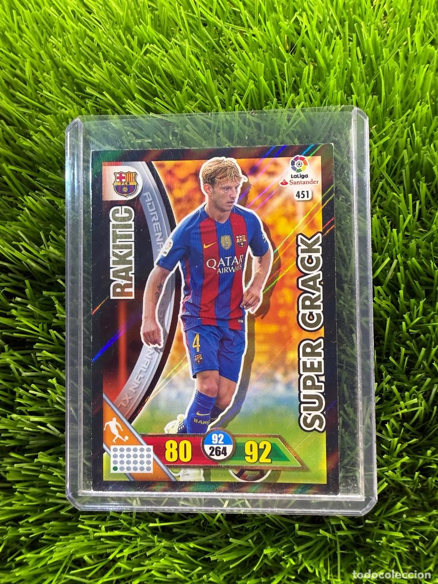 Football Stickers: N&ordm; 451 Rakitic S&uacute;per Crack FC Barcelona Adrenalyn XL 16 17