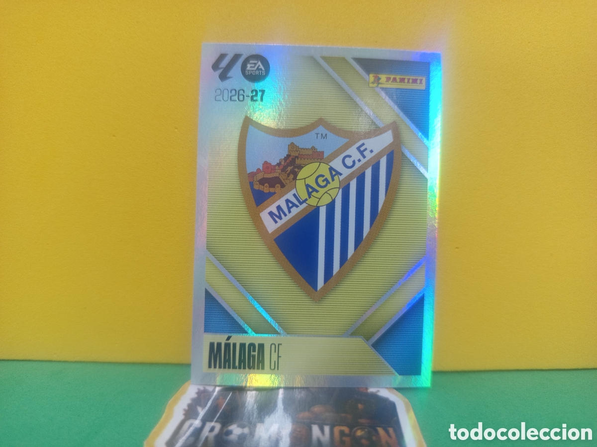 Football Stickers: ❇️ CROMO ⚽ 1 .- ESCUDO (MALAGA) - COLECCIONES ESTE 2026/27 (PANINI) ❇️