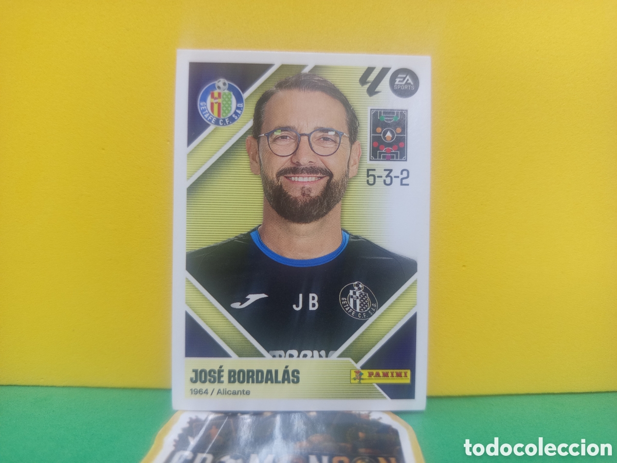 Football Stickers: ❇️ CROMO ⚽ 2 .- JOS&Eacute; BORDAL&Aacute;S (GETAFE) - COLECCIONES ESTE 2026/27 (PANINI) ❇️