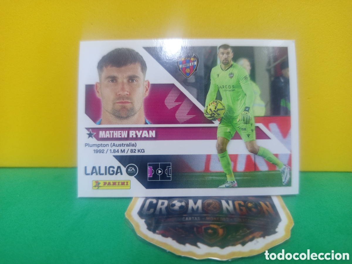 Football Stickers: ❇️ CROMO ⚽ 3.- RYAN (LEVANTE) - COLECCIONES ESTE 2026/27 (PANINI) ❇️