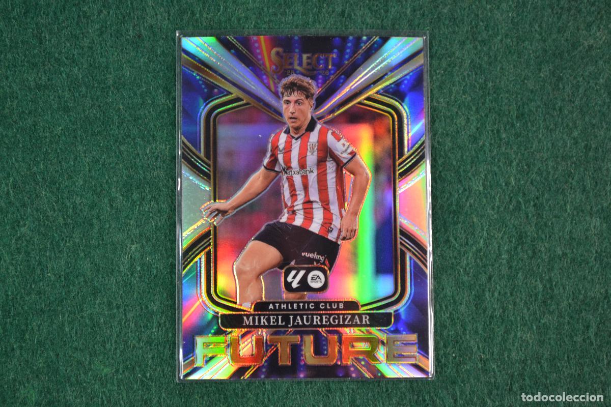 Cromos de f&uacute;tbol: PANINI SELECT LA LIGA 2025-26 - JAUREGIZAR (ATHLETIC DE BILBAO) INSERT FUTURE PARALELA SILVER PRIZM