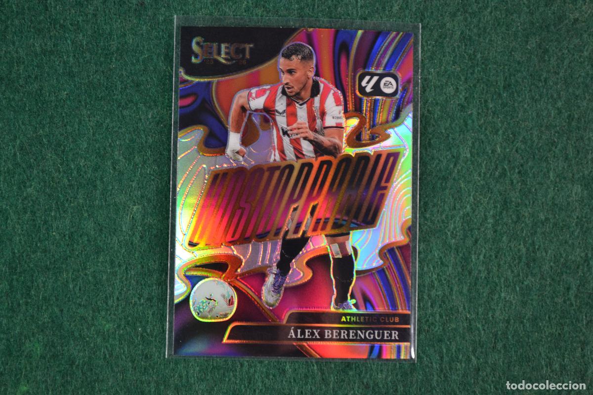 Cromos de f&uacute;tbol: PANINI SELECT LA LIGA 2025-26 - ALEX BERENGUER (ATHLETIC DE BILBAO) INSERT UNSTOPPABLE SILVER PRIZM